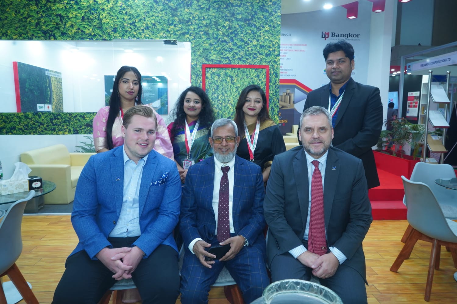 With Team Elof Hansson